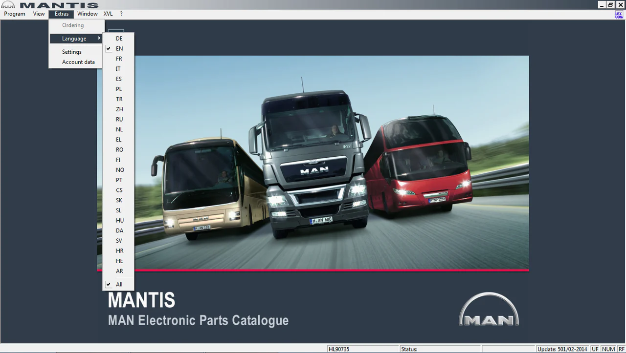 MAN MANTIS 7.1