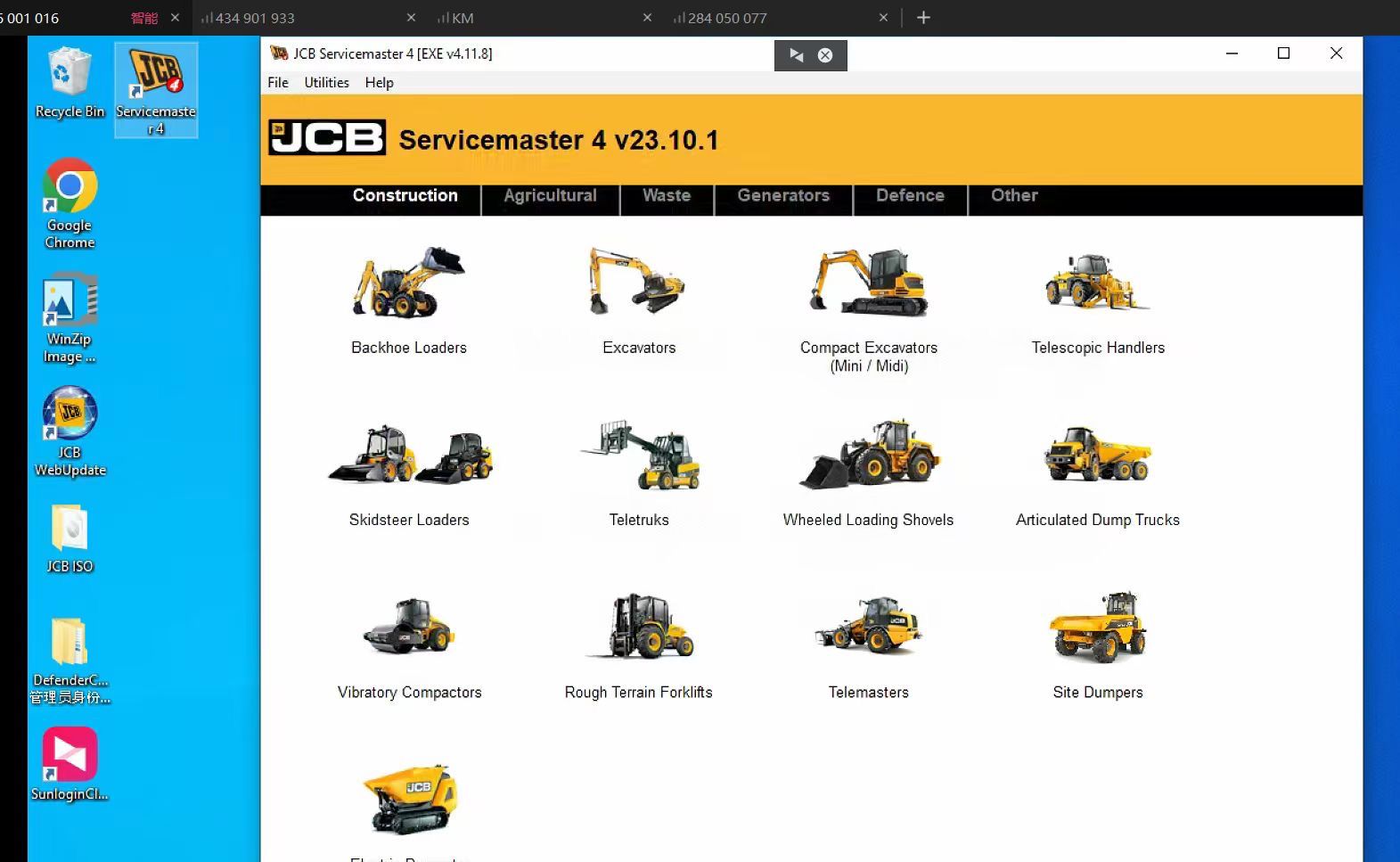 JCB ServiceMaster 4