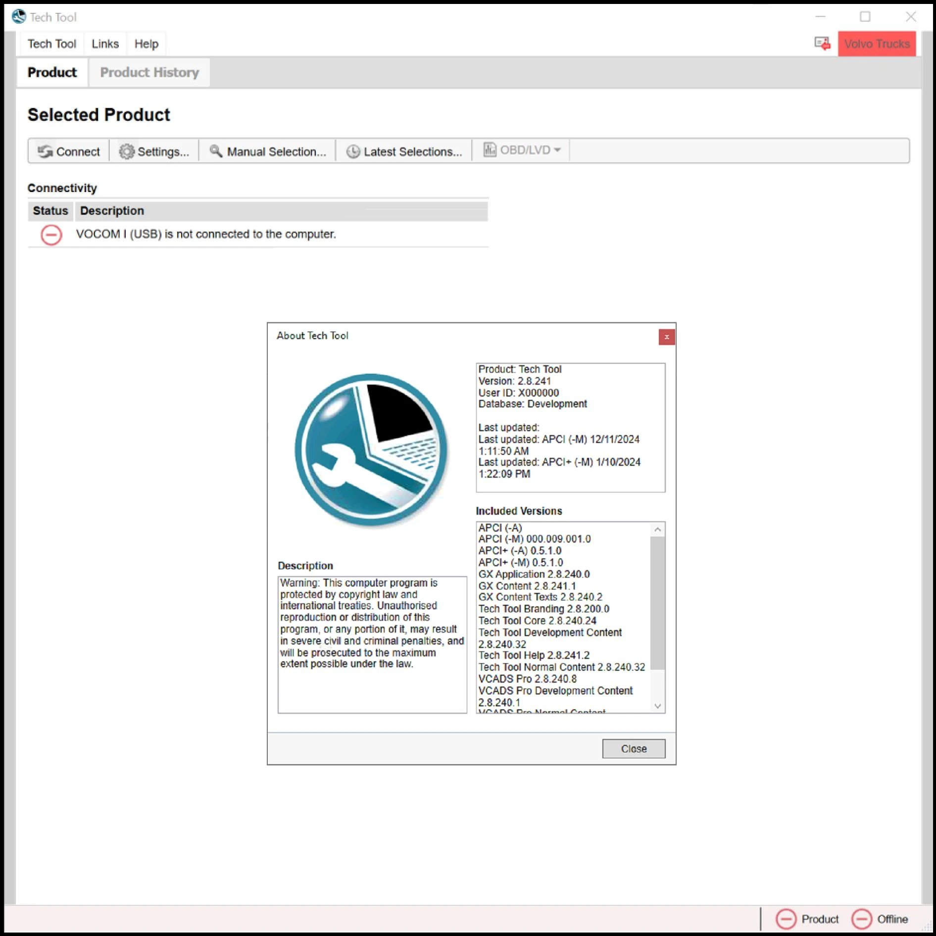 VOLVO Premium Tech Tool 2.8x