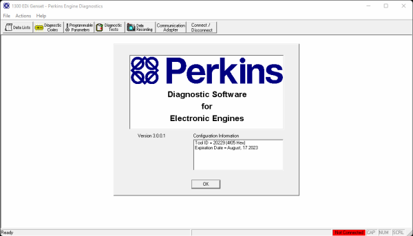 Perkins Electronic Service Tool