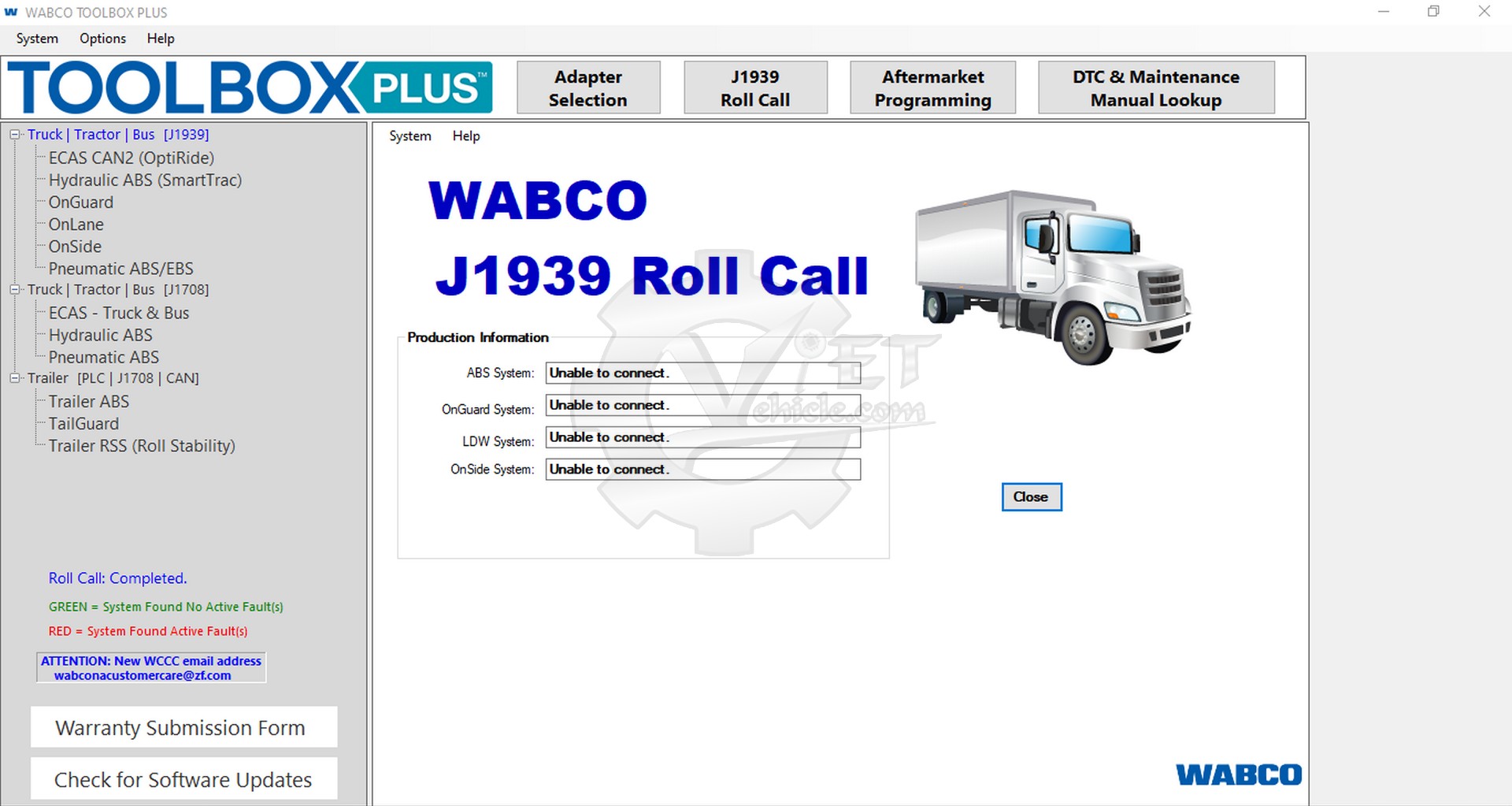 WABCO Toolbox Software